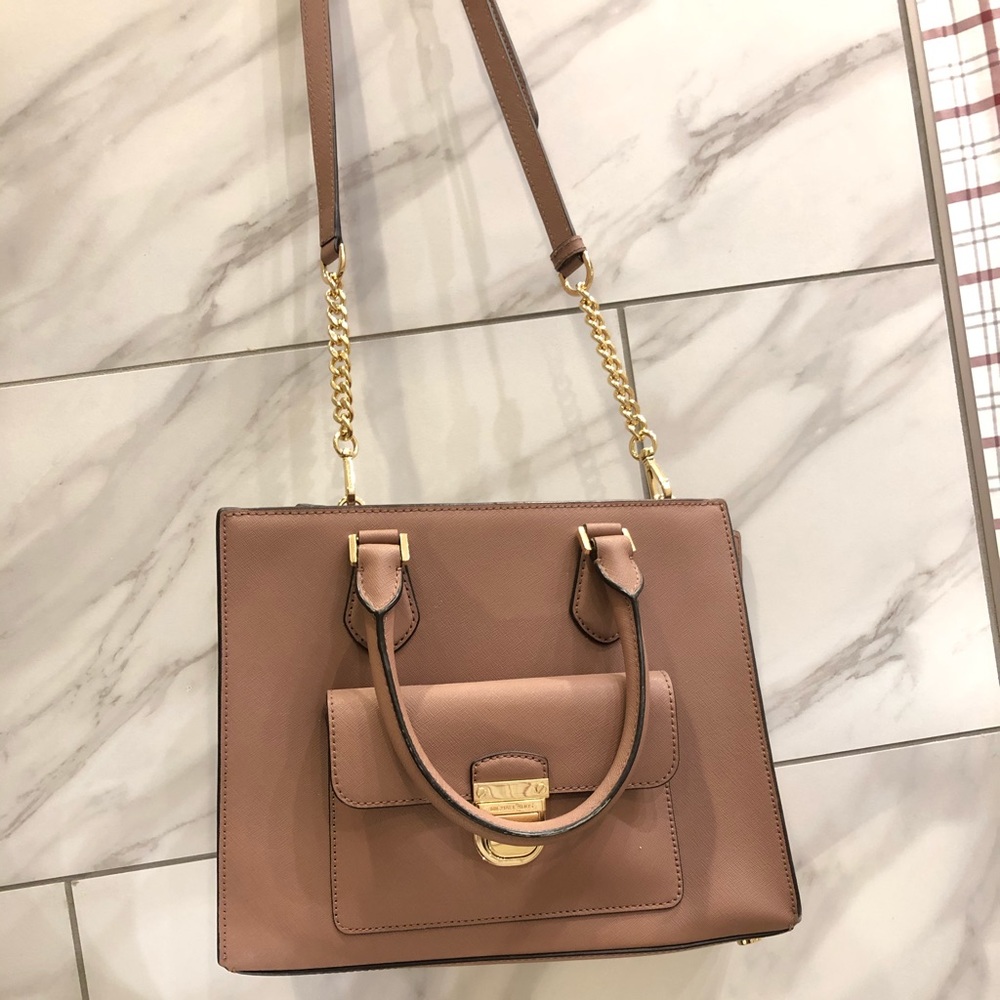 authentic Michael Kors purse with matching wallet
